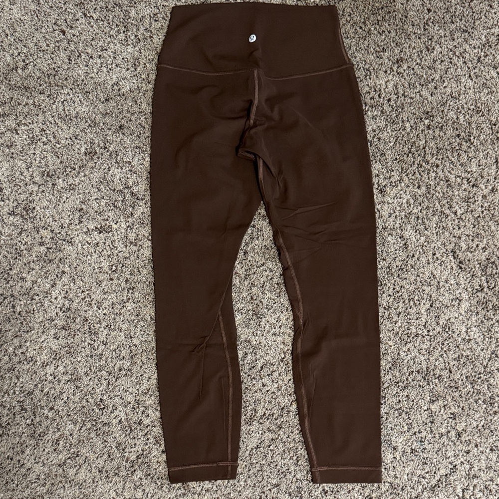 lululemon align high rise 25 in leggings in Java